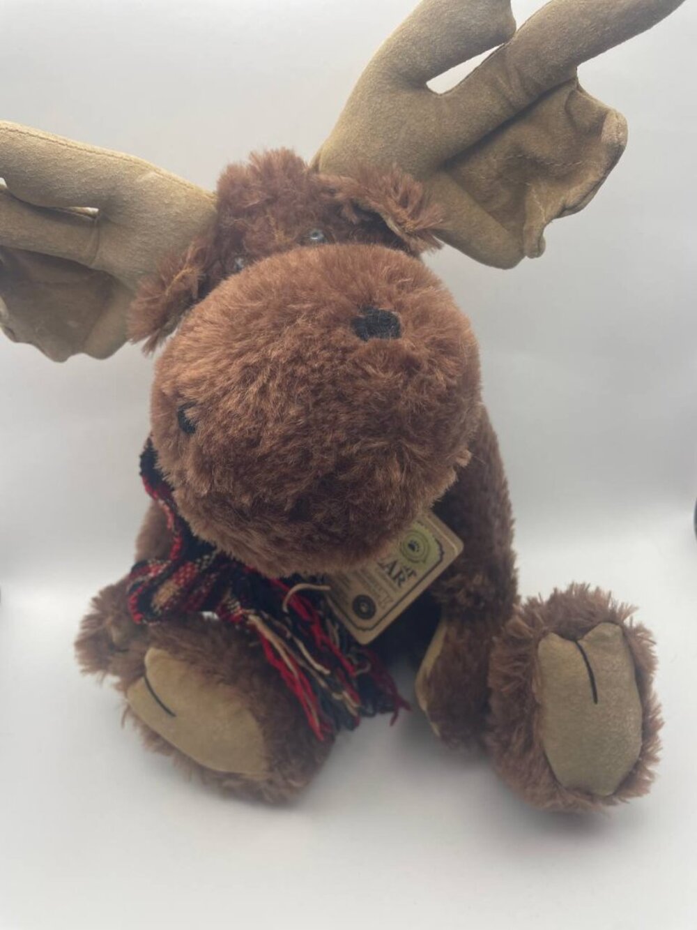Retired Mohair Milhous Moosington Plush Moose - the Boyd collection limited